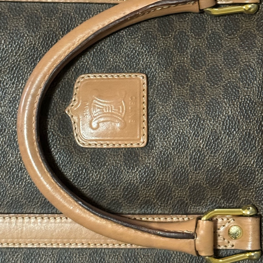 Authentic Celine Macadam Monogram Briefcase Lapto… - image 3